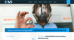 Desktop Screenshot of cavd.cz