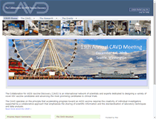 Tablet Screenshot of cavd.org